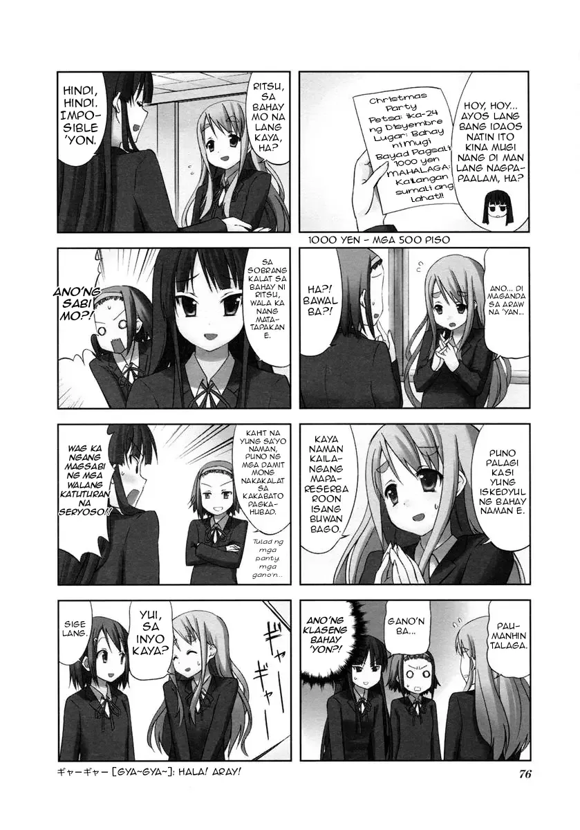 K-ON! Chapter 9 page 3