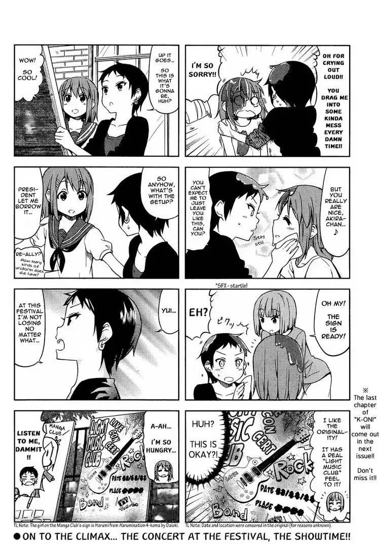 K-ON! Chapter 10 page 8