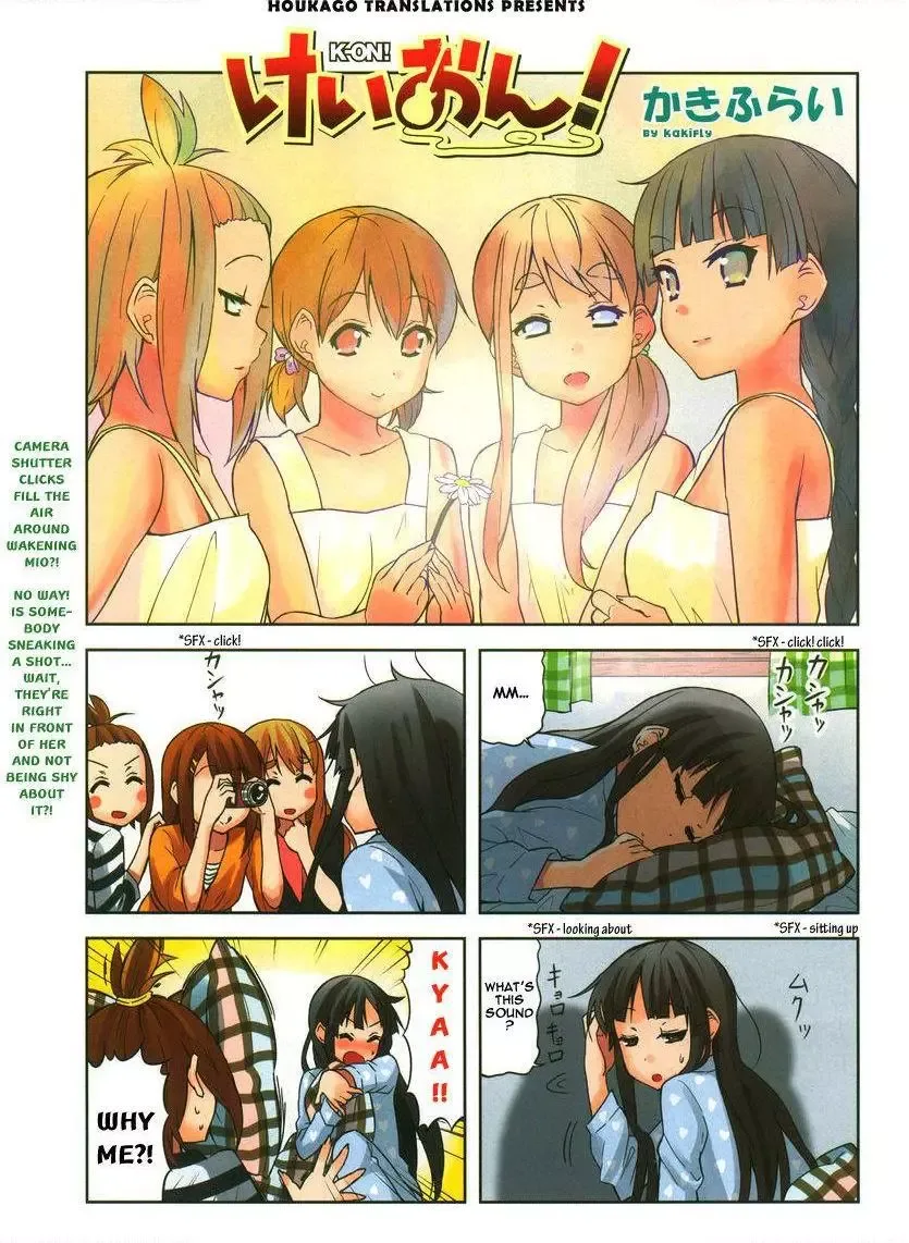 K-ON! Chapter 12 page 1