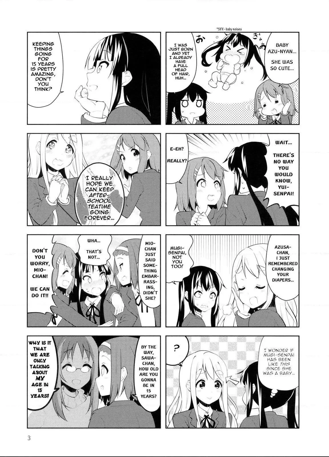 K-ON! Chapter 15 page 2