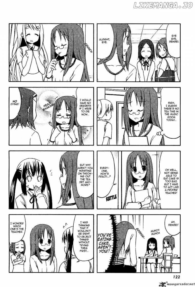 K-ON! Chapter 17 page 4