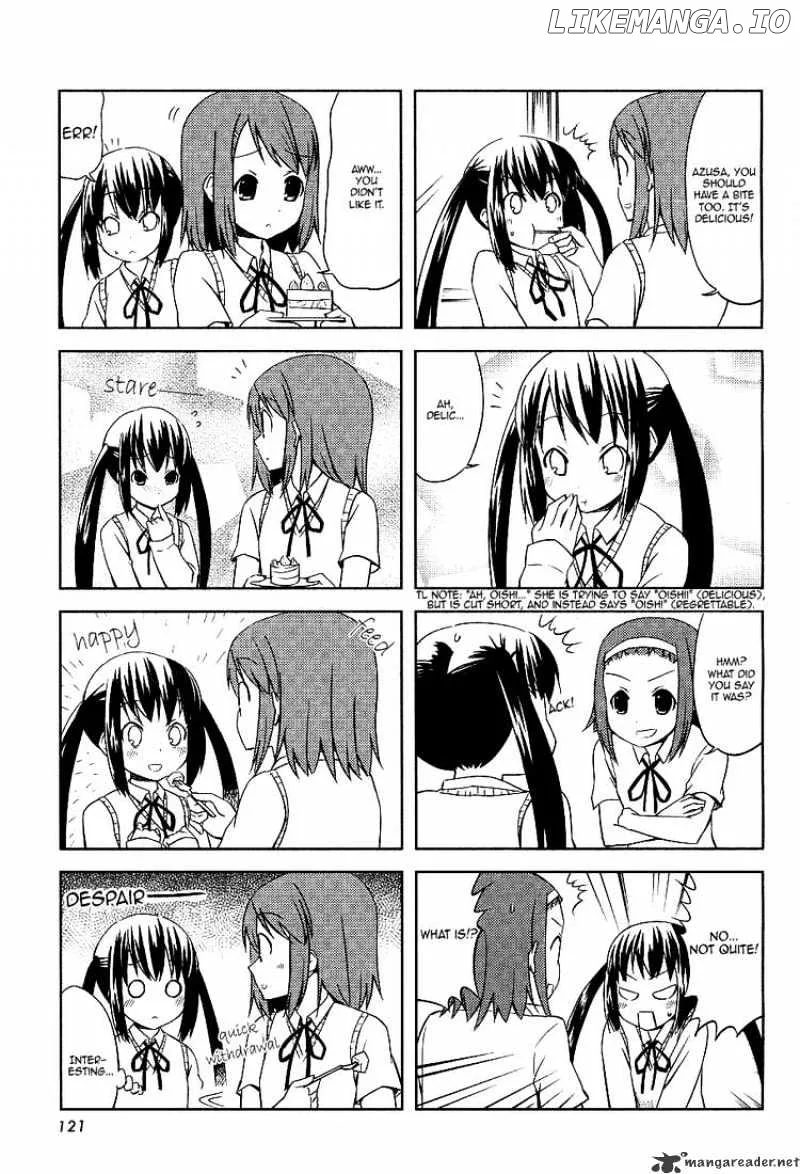 K-ON! Chapter 17 page 3