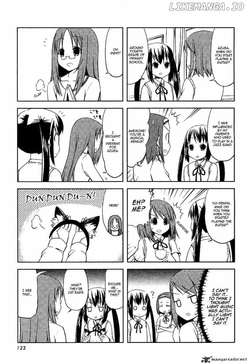 K-ON! Chapter 17 page 5