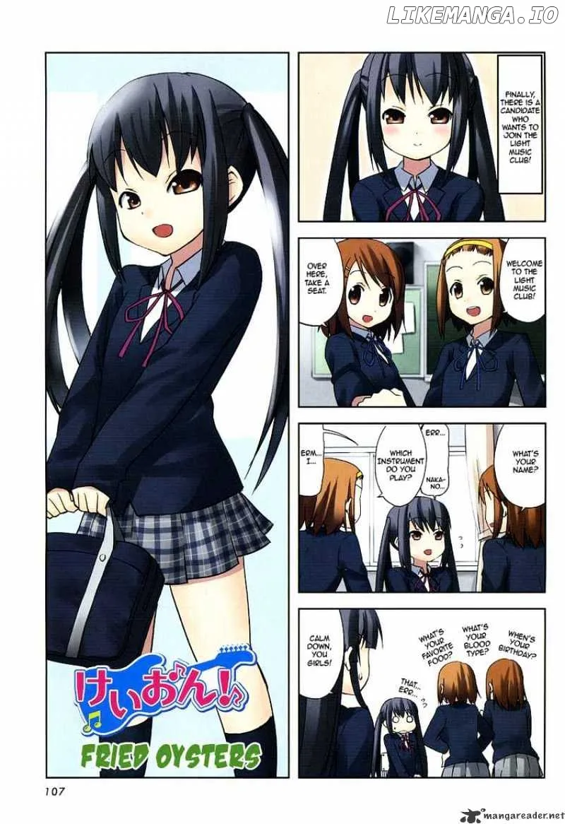 K-ON! Chapter 16 page 1