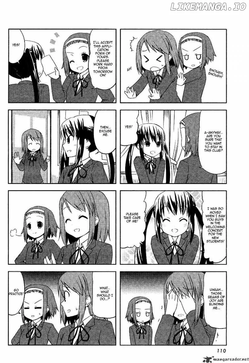 K-ON! Chapter 16 page 4