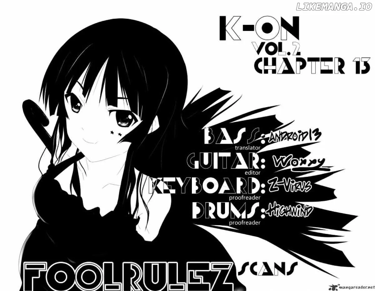 K-ON! Chapter 26 page 14
