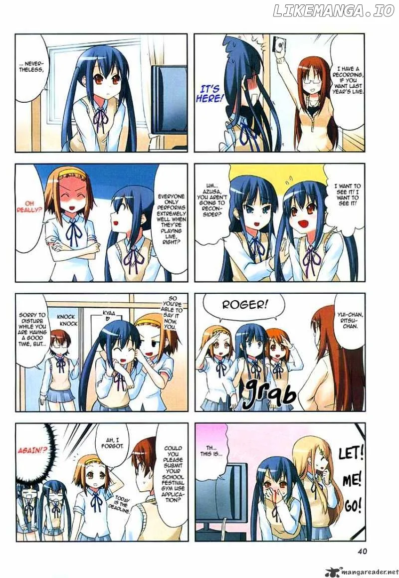 K-ON! Chapter 23 page 2