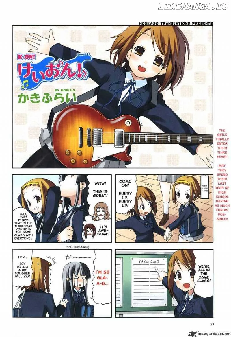 K-ON! Chapter 32 page 1