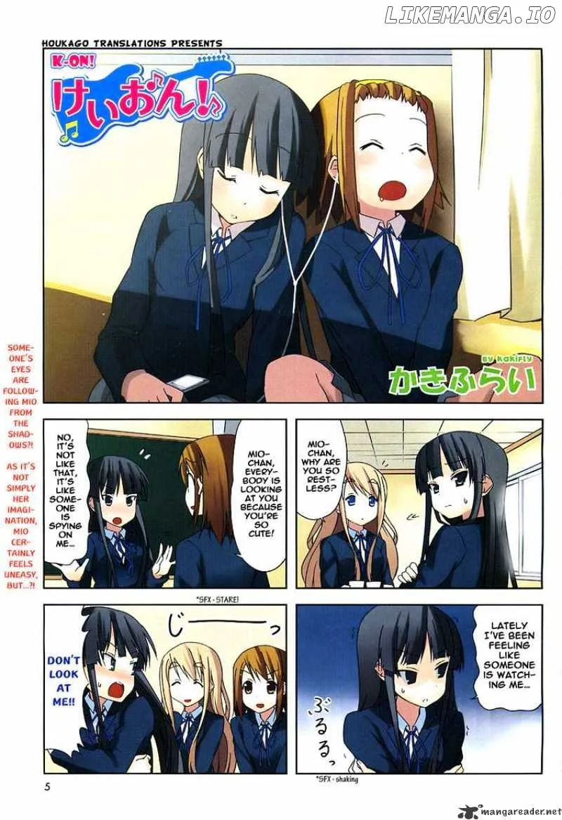 K-ON! Chapter 29 page 1