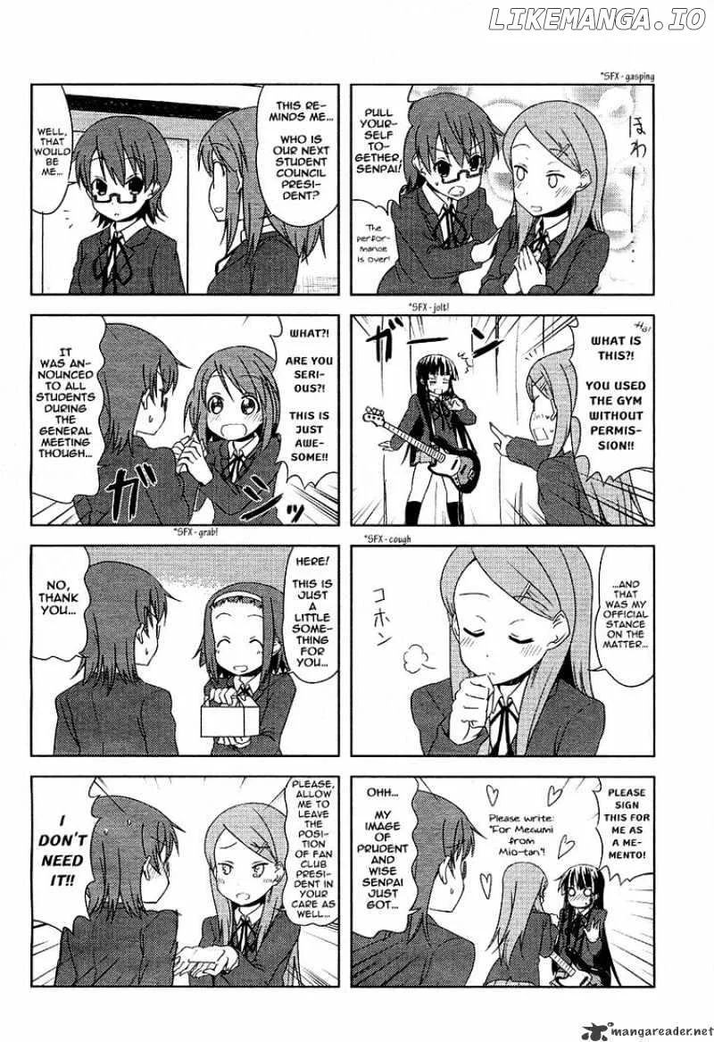 K-ON! Chapter 29 page 8