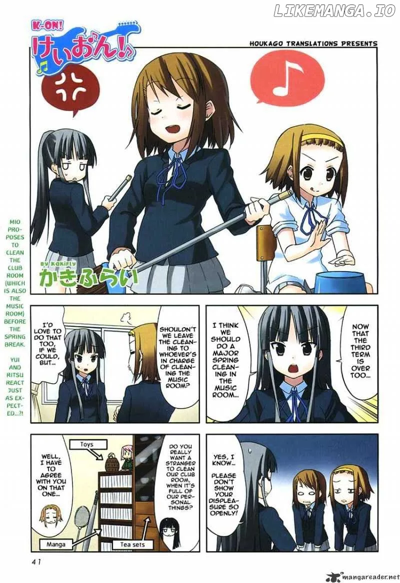 K-ON! Chapter 31 page 1