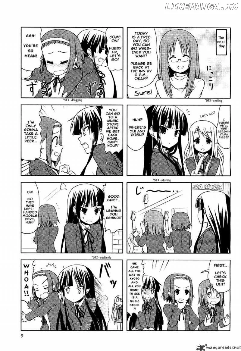 K-ON! Chapter 34 page 4