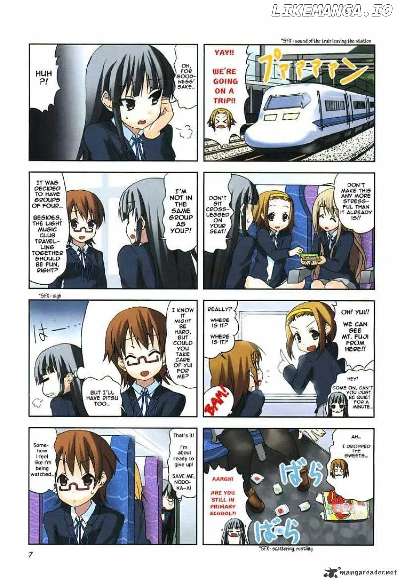K-ON! Chapter 34 page 2