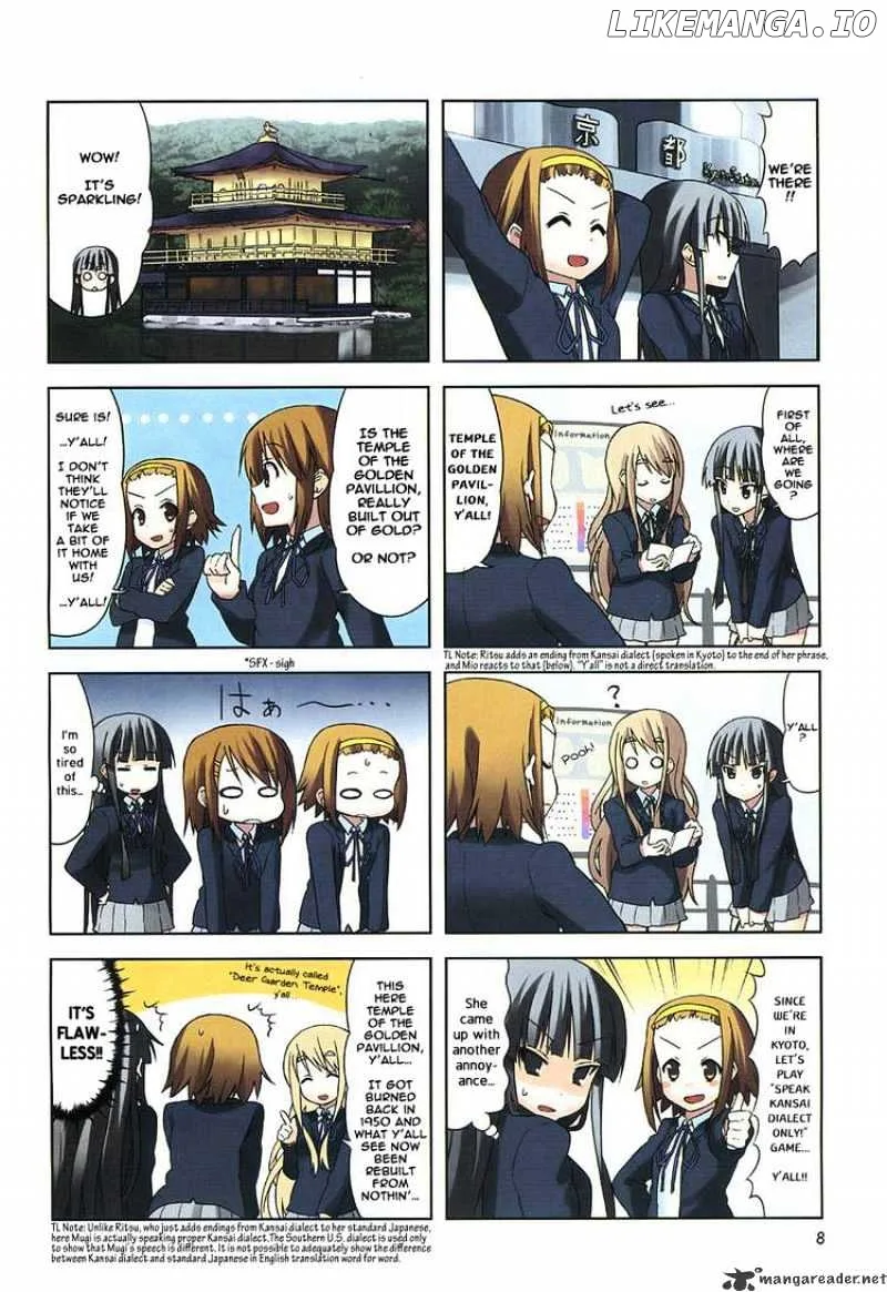 K-ON! Chapter 34 page 3
