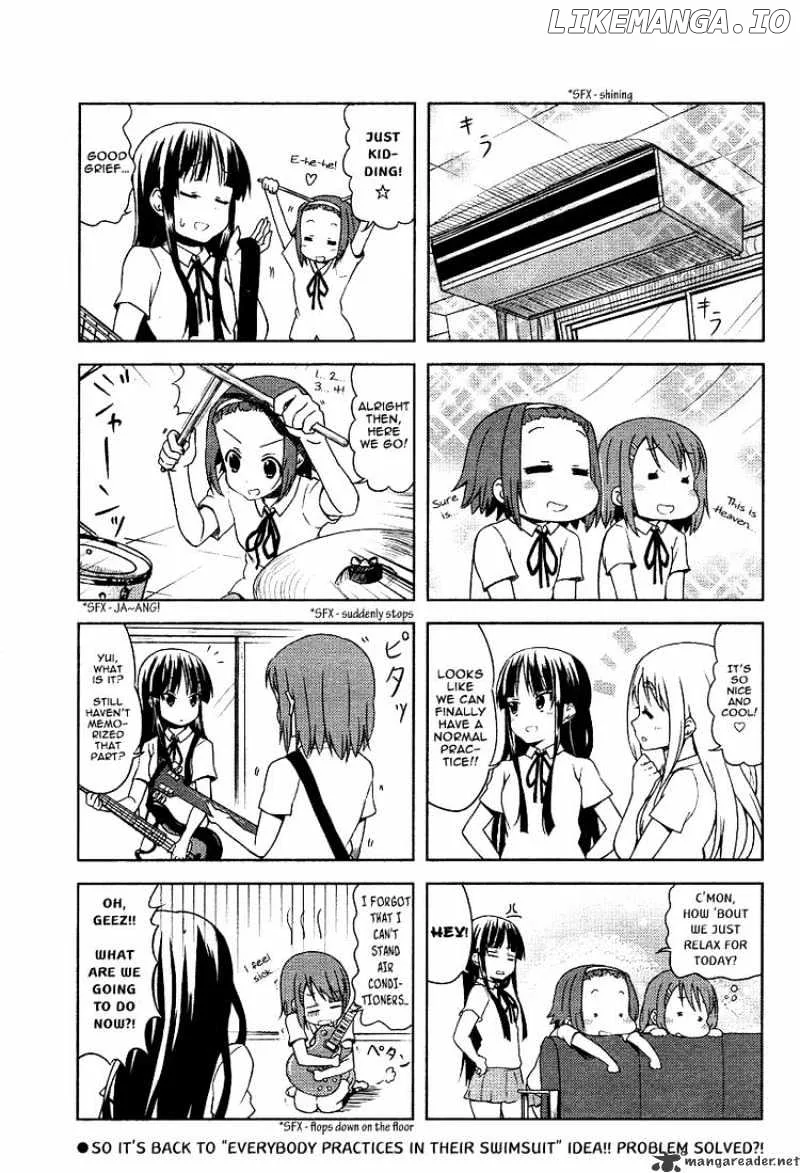 K-ON! Chapter 36 page 8