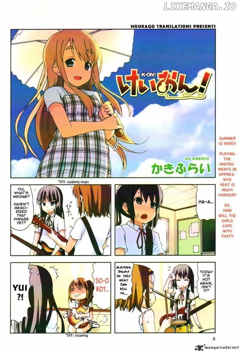 K-ON! Chapter 36 page 1