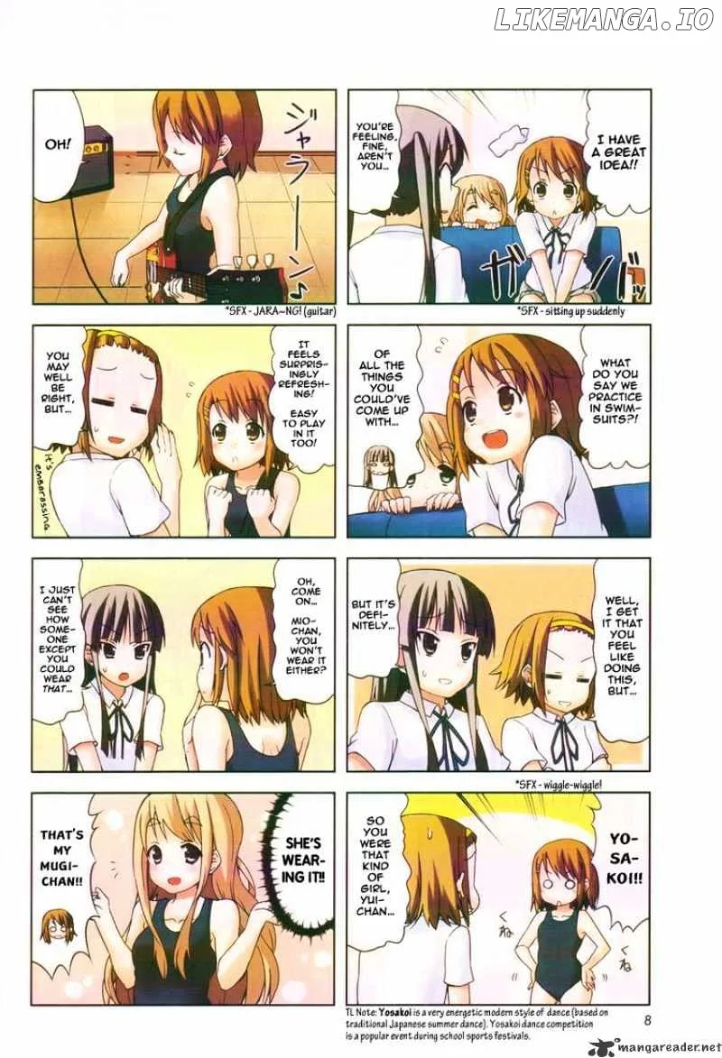 K-ON! Chapter 36 page 3