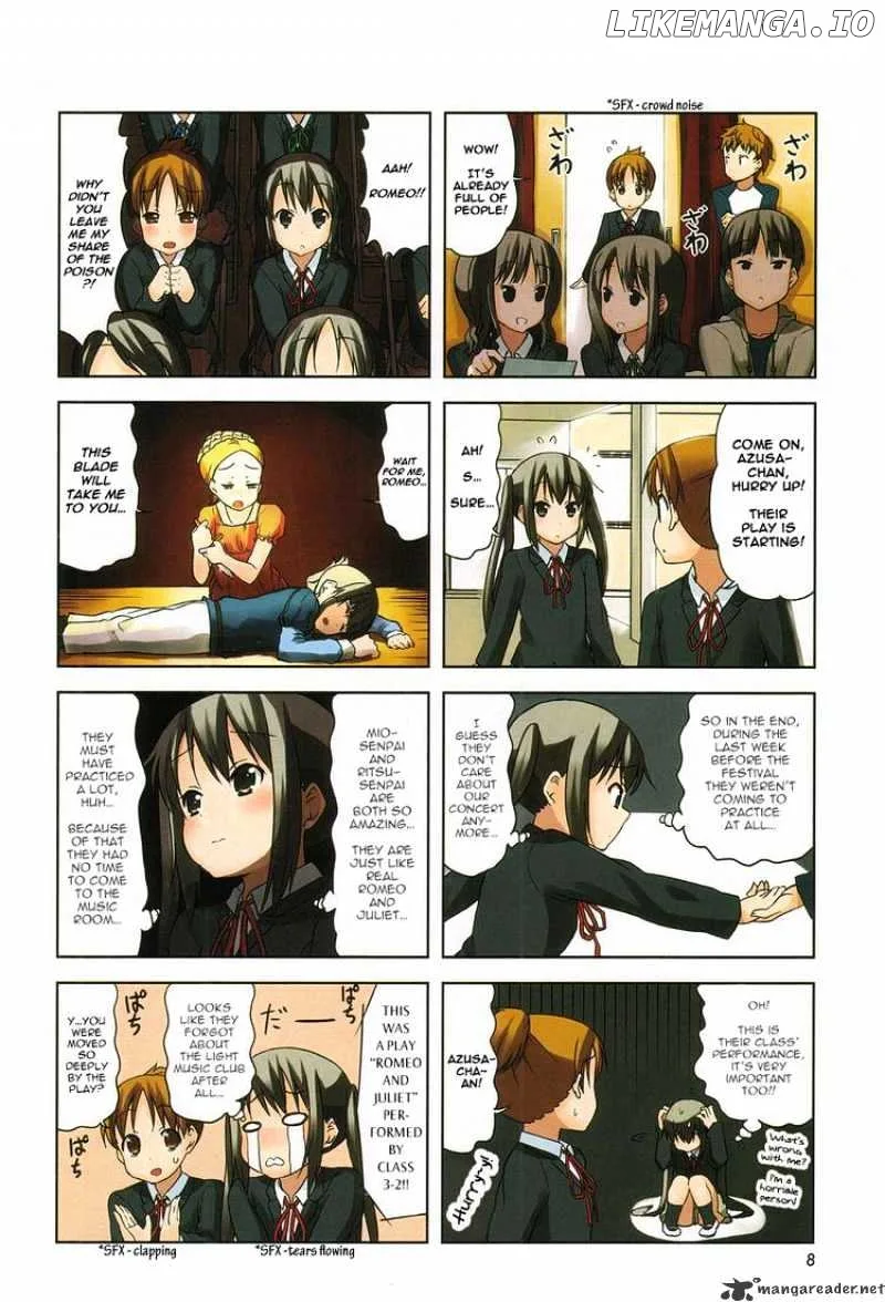 K-ON! Chapter 42 page 2