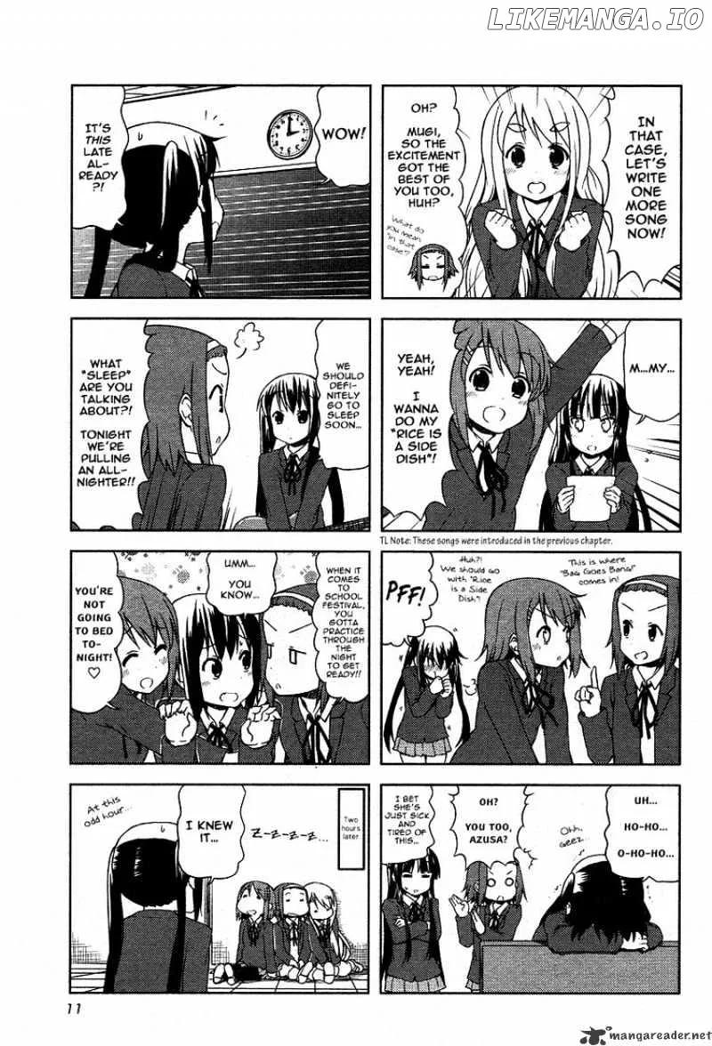 K-ON! Chapter 42 page 5