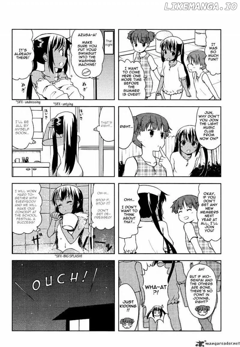 K-ON! Chapter 39 page 6