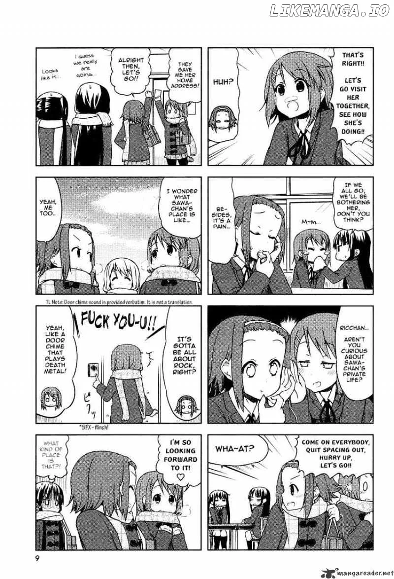 K-ON! Chapter 45 page 3