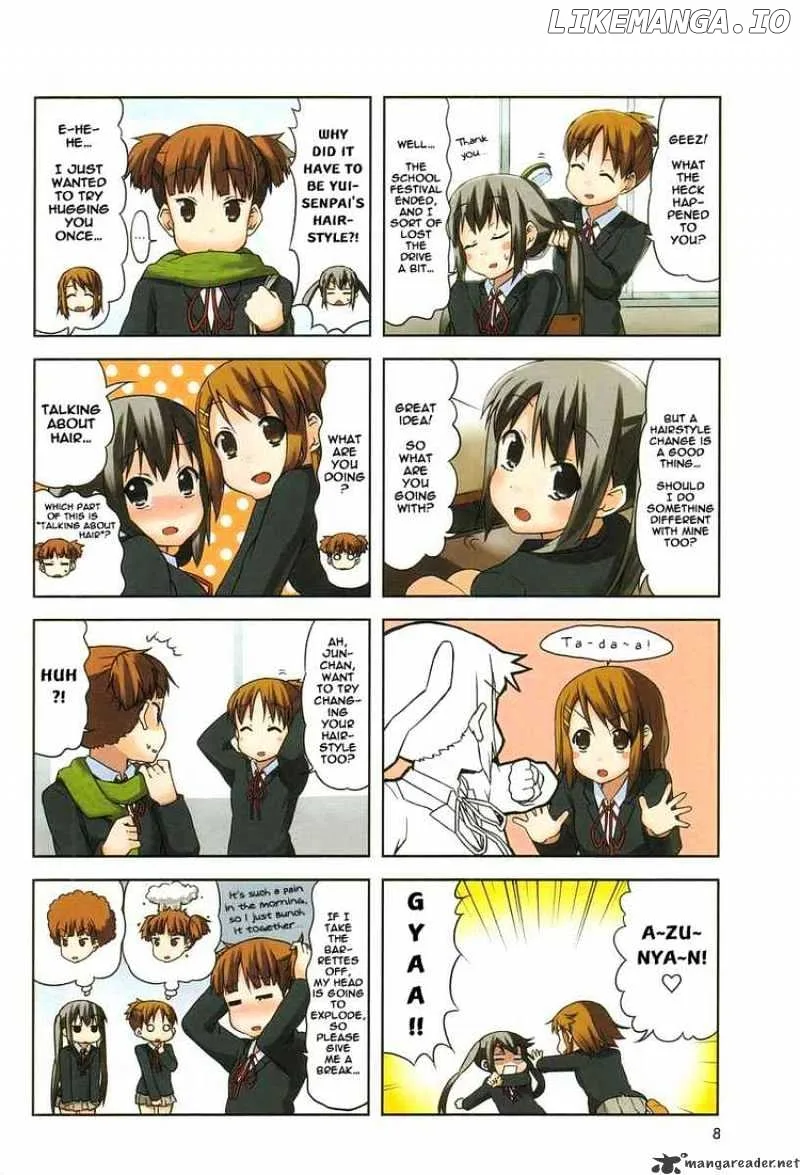 K-ON! Chapter 43 page 2