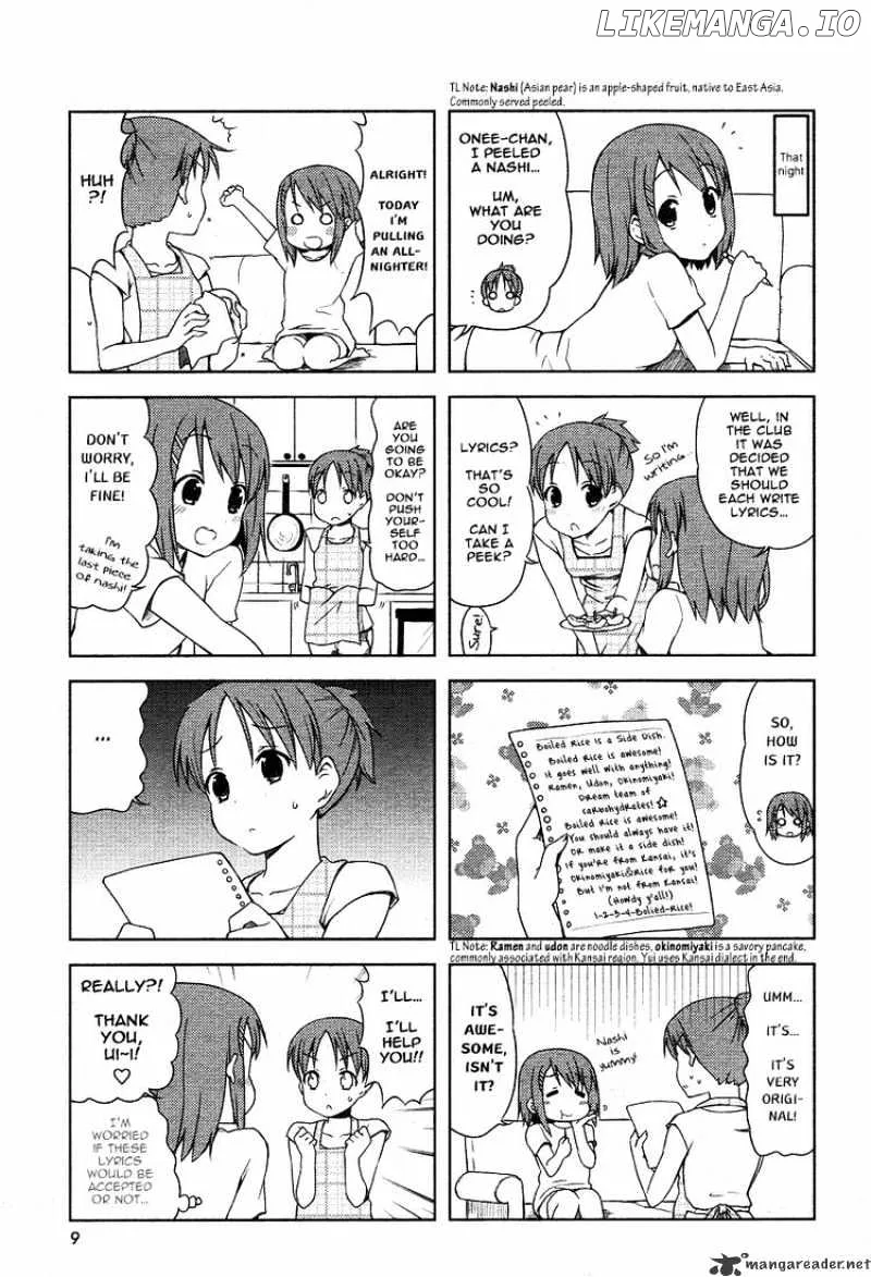 K-ON! Chapter 40 page 4