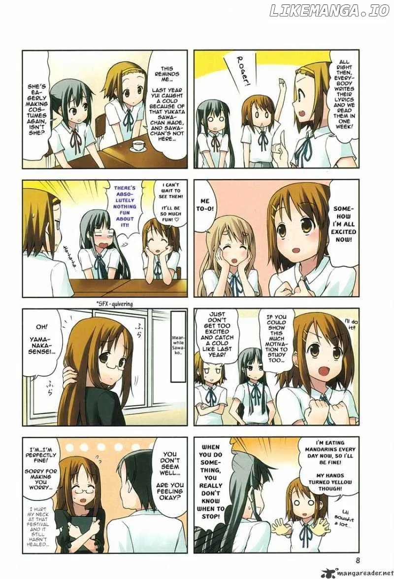 K-ON! Chapter 40 page 3