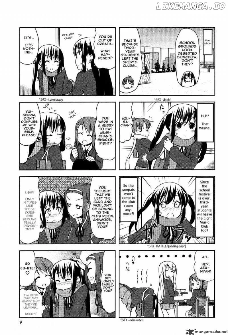 K-ON! Chapter 43 page 3