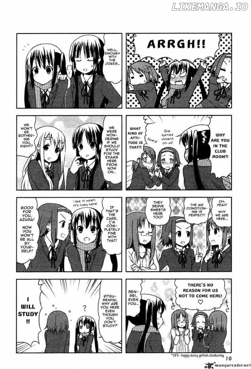 K-ON! Chapter 43 page 4