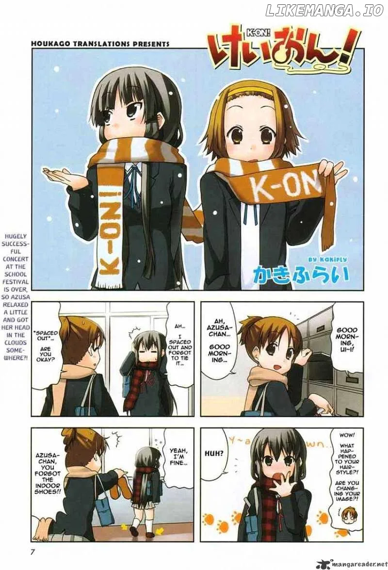 K-ON! Chapter 43 page 1