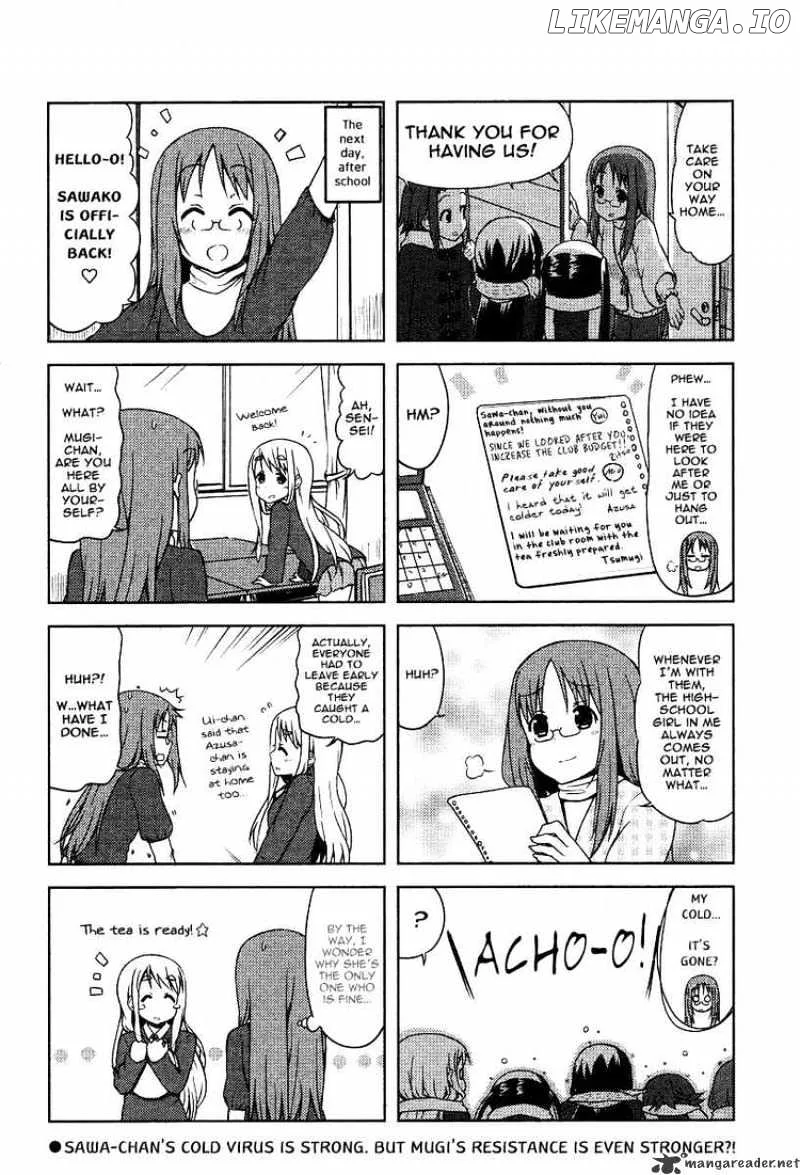 K-ON! Chapter 45 page 8