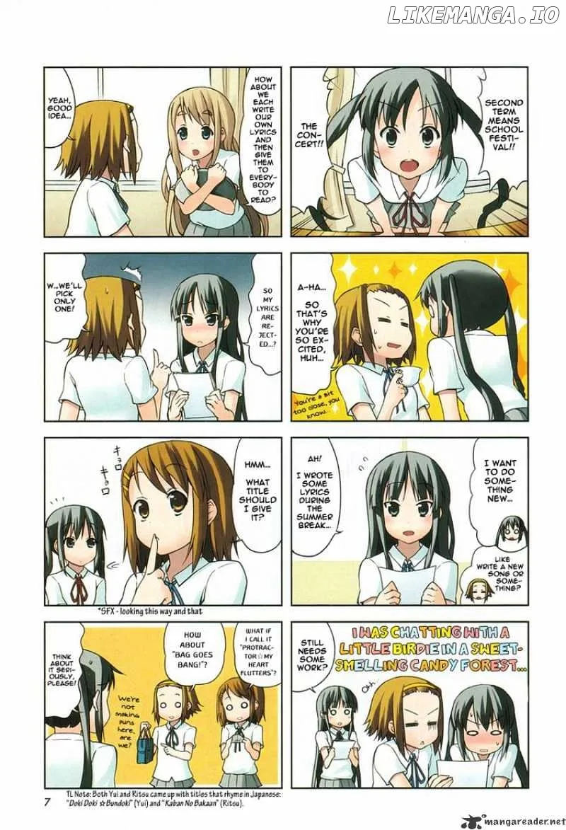 K-ON! Chapter 40 page 2