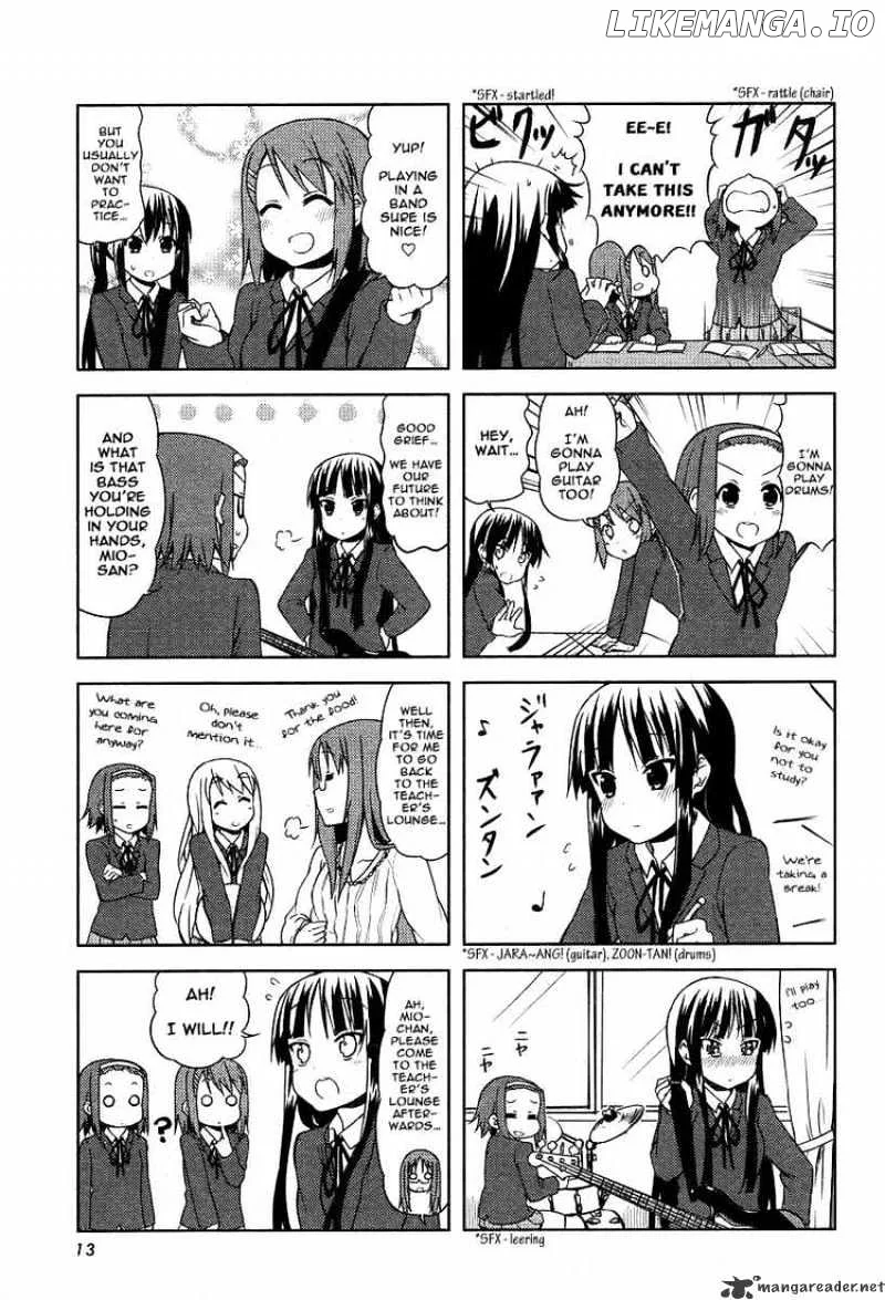 K-ON! Chapter 43 page 7