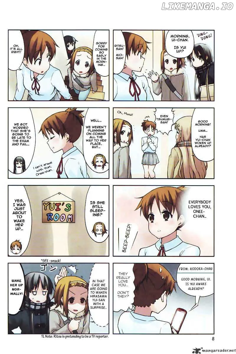 K-ON! Chapter 50 page 2