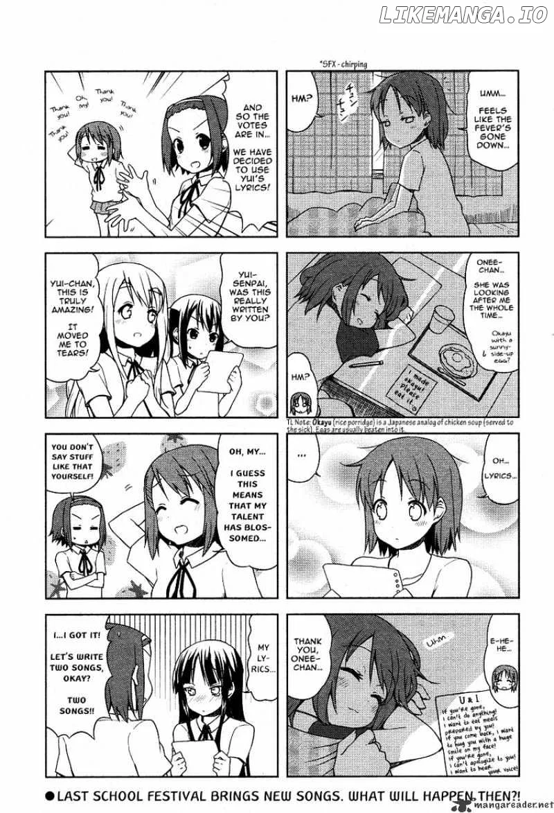 K-ON! Chapter 40 page 8