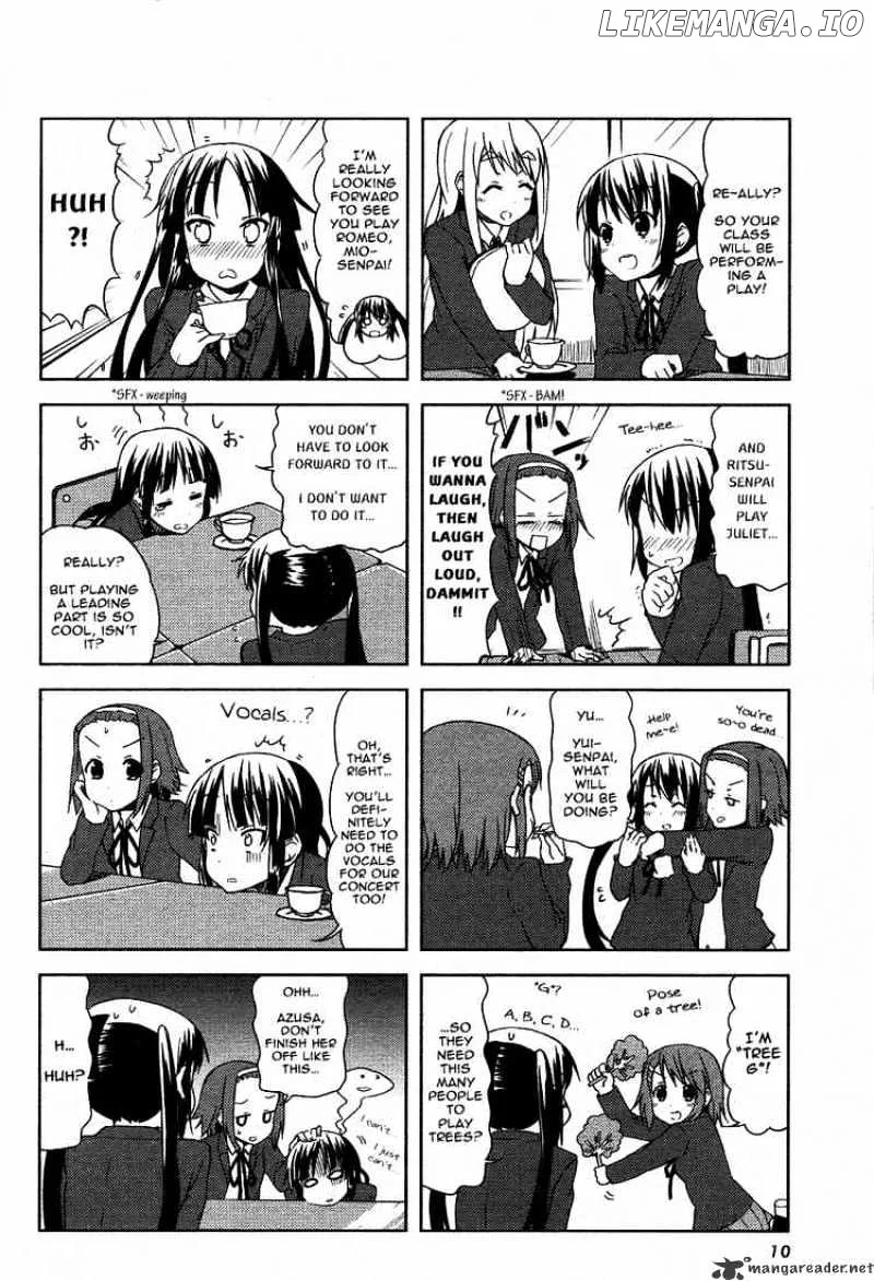 K-ON! Chapter 41 page 4