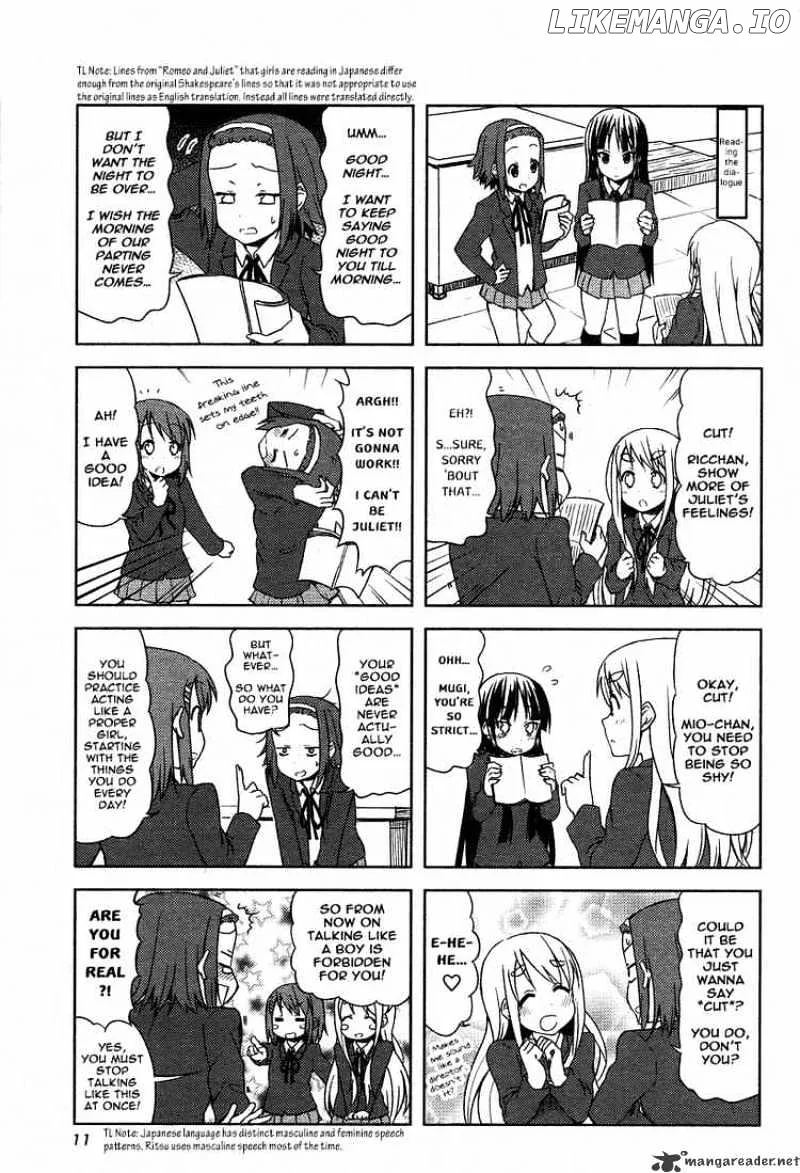 K-ON! Chapter 41 page 5