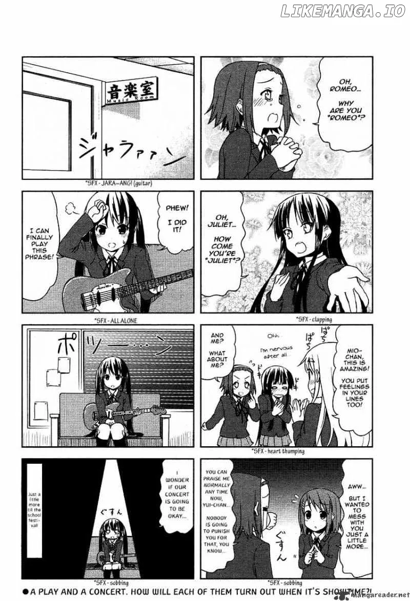 K-ON! Chapter 41 page 8