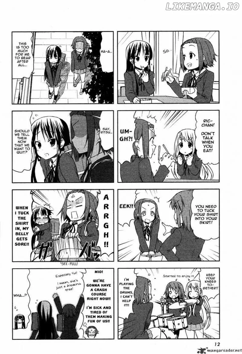 K-ON! Chapter 41 page 6