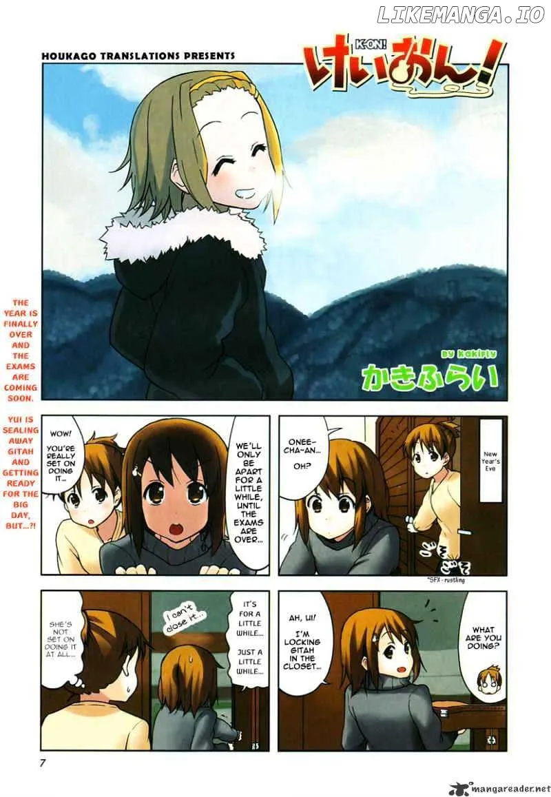 K-ON! Chapter 49 page 1