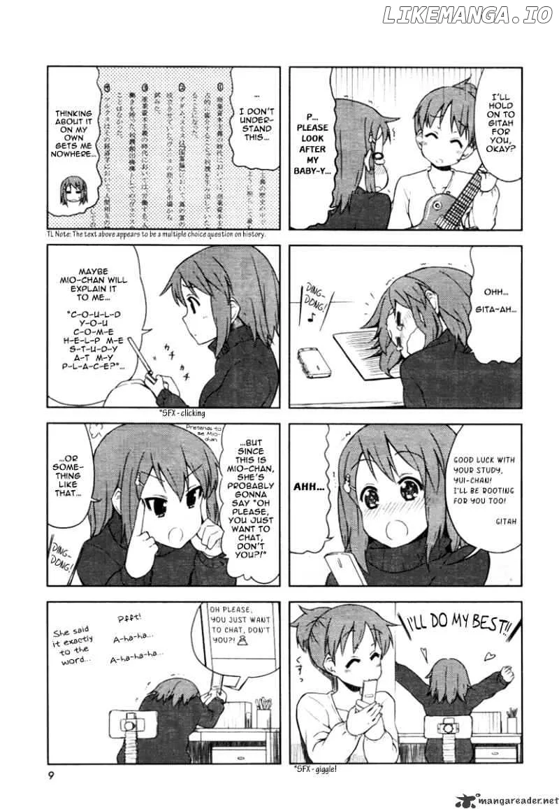 K-ON! Chapter 49 page 3