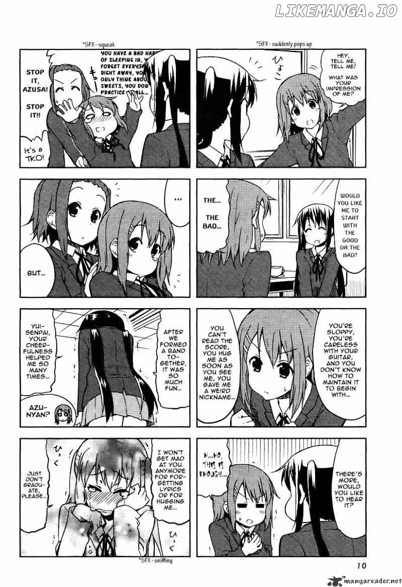 K-ON! Chapter 52 page 4