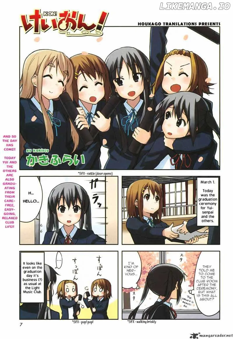 K-ON! Chapter 52 page 1