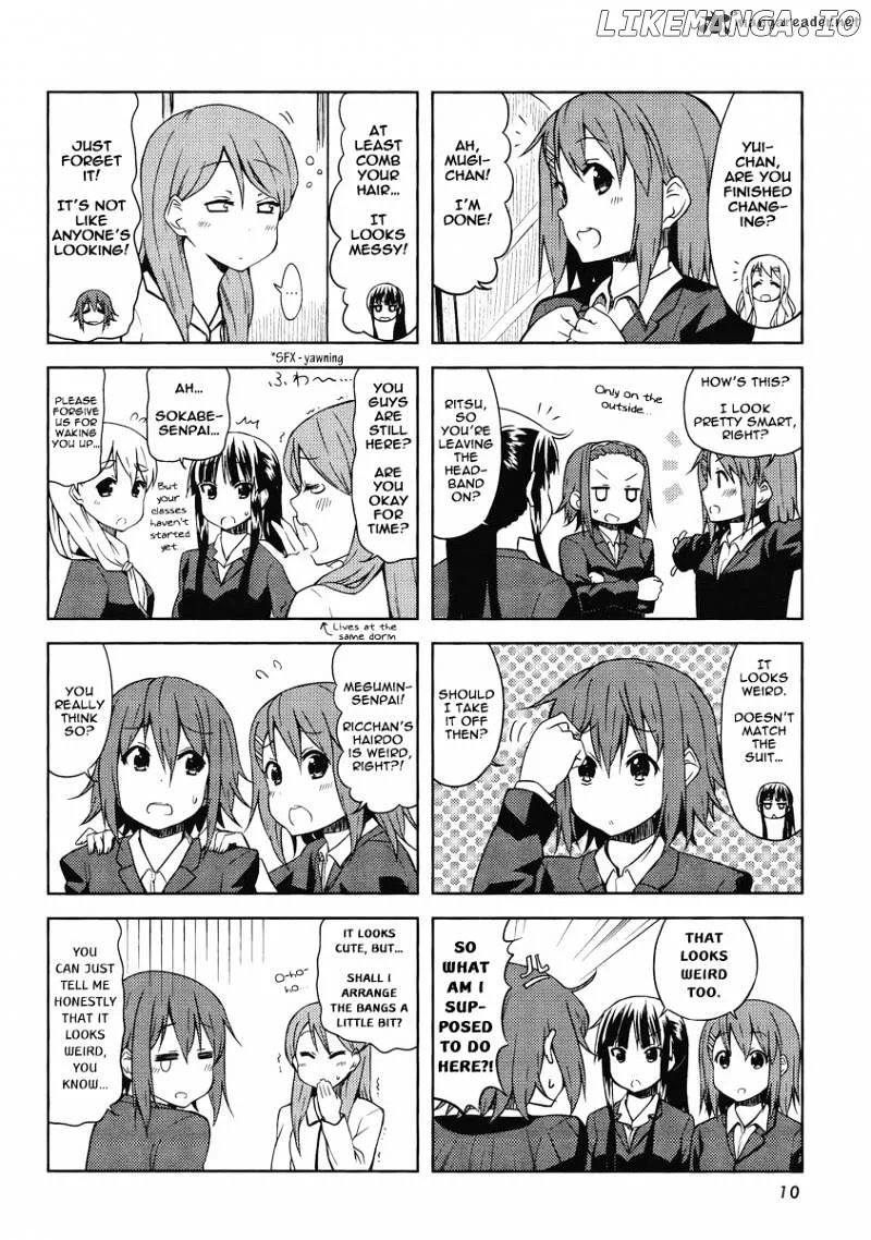 K-ON! Chapter 53 page 4