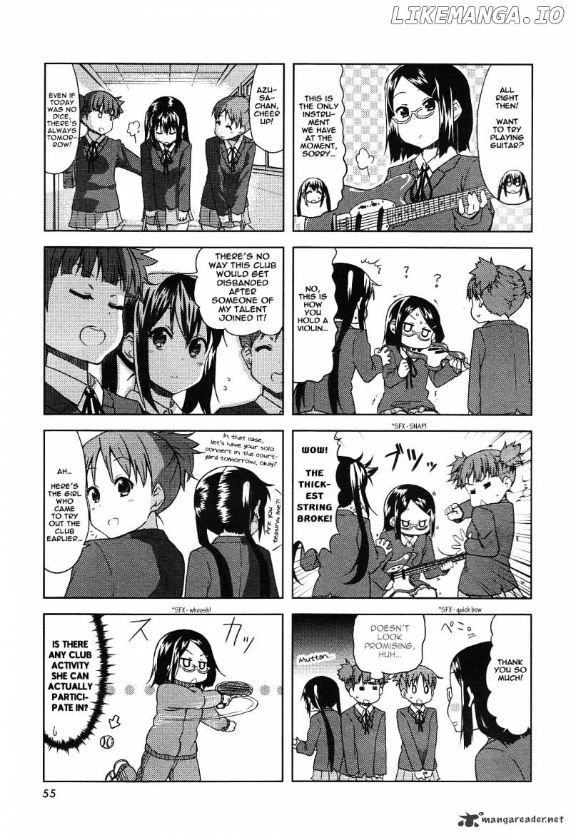 K-ON! Chapter 56 page 5