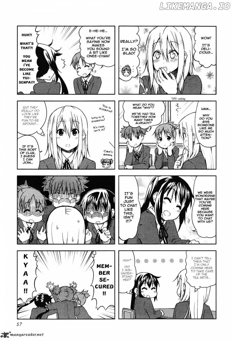K-ON! Chapter 56 page 7