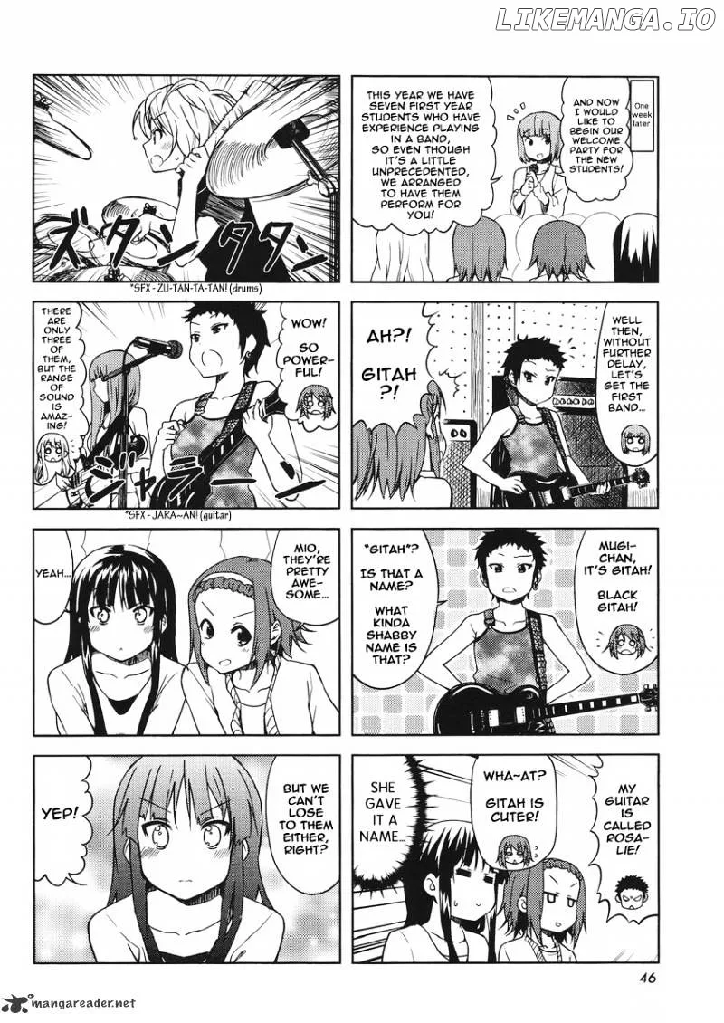 K-ON! Chapter 55 page 6
