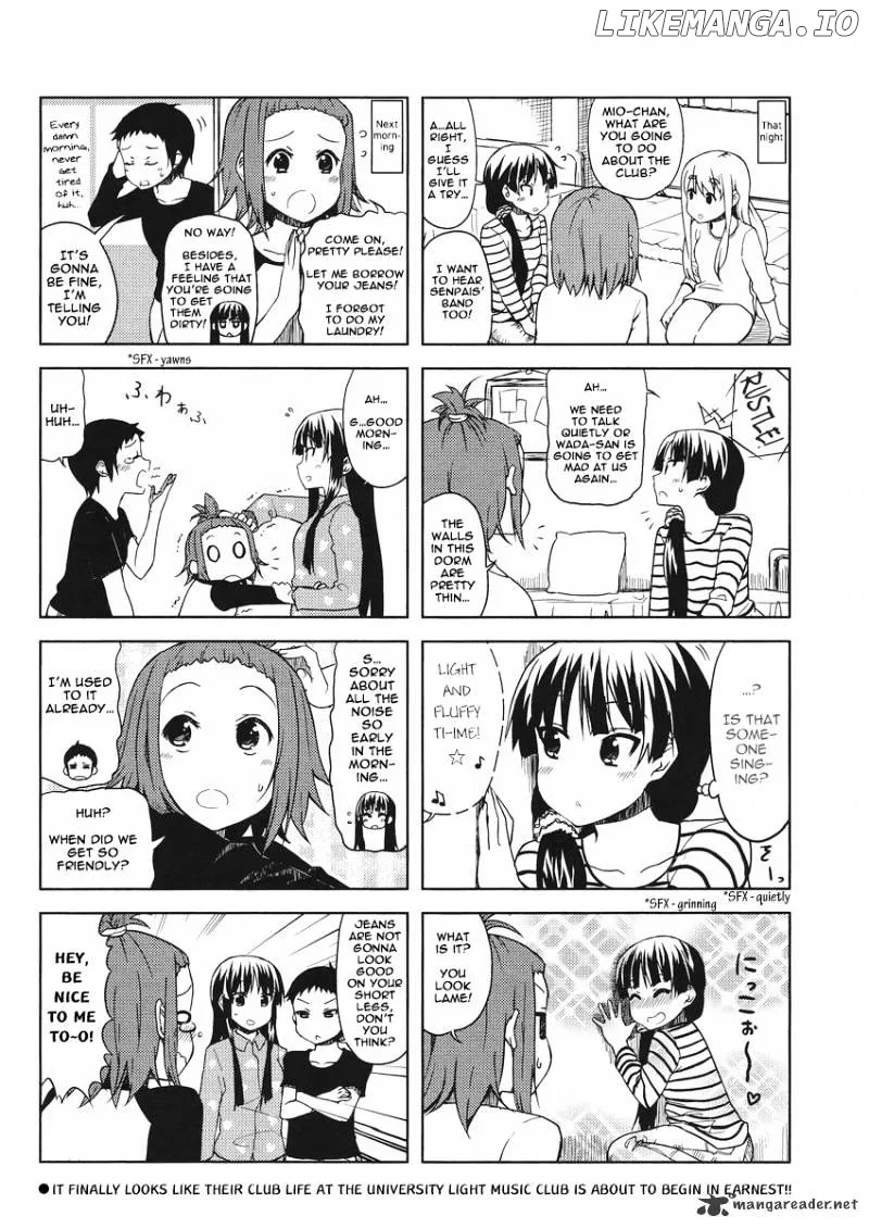 K-ON! Chapter 55 page 8