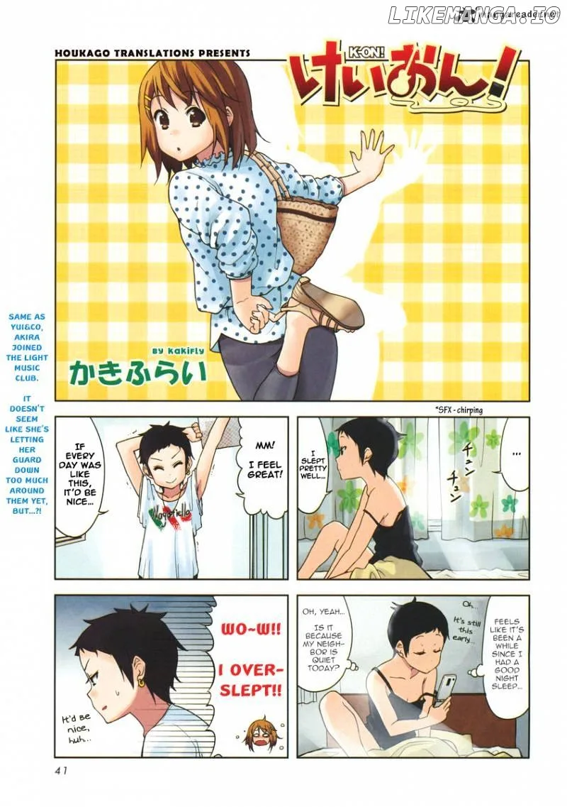 K-ON! Chapter 57 page 1